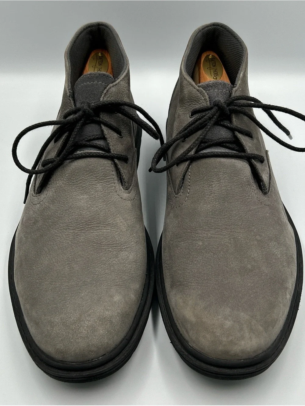 Timberland Sawyer Lane Chukka Boot Mens 10.5 Gray Waterproof Leather Dress Work